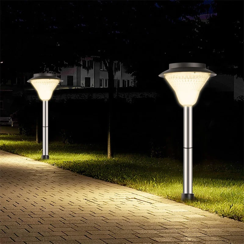 TYLA napelemes lámpa modern fűlámpa LED vízálló IP65 kültéri dekoratív udvari park kertjéhez - 3
