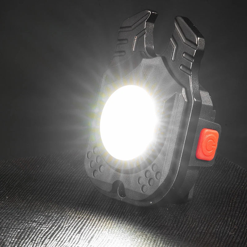 Többfunkciós COB LED zseblámpa Ablaktörő kalapácskulcs Kis palacknyitó Kulcstartó munkalámpa Kültéri vészlámpa - 0