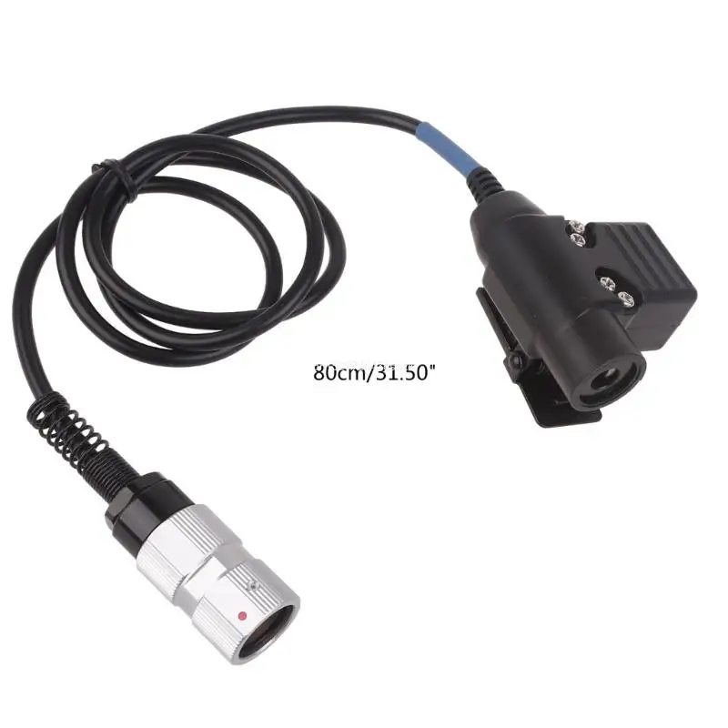 U94 PTT kábel dugó 6 tűs csatlakozó headset adapter AN/PRC-148 & AN/PRC-152 Dropship - 5