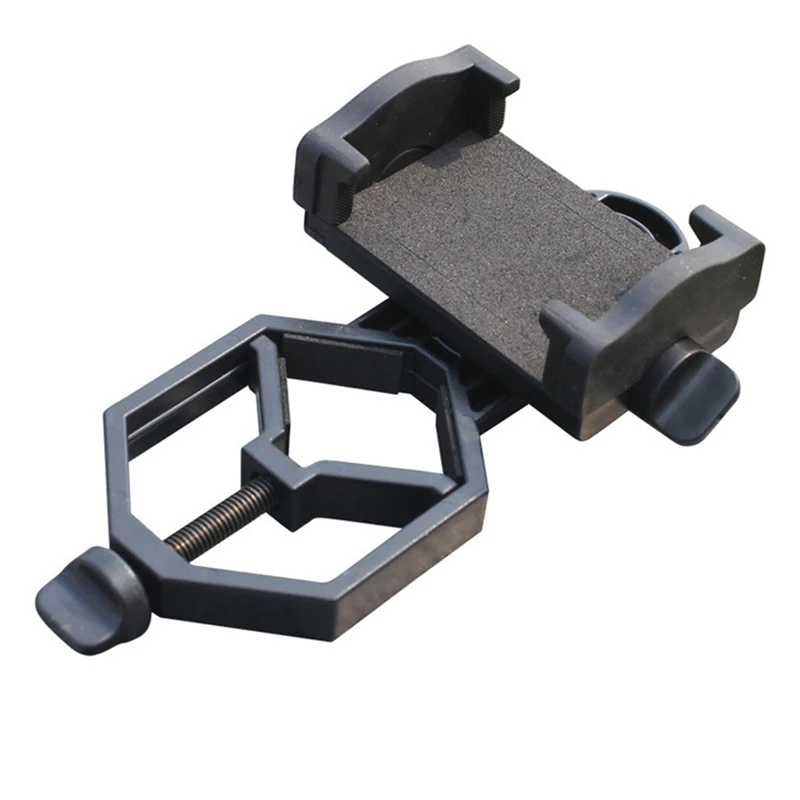 univerzális mobiltelefon állítható adapter Mikroszkóp spotting scope távcső klip konzol mobiltelefon tartó - 0