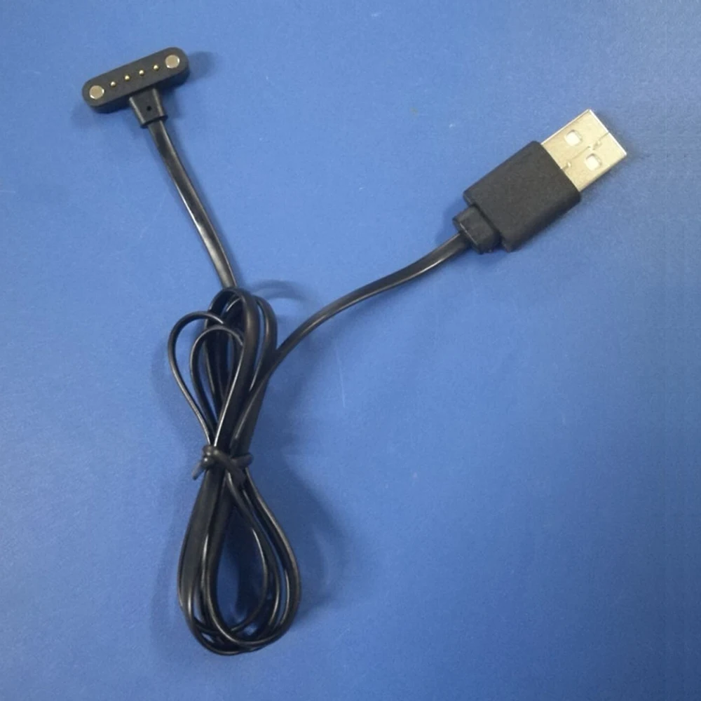  univerzális T-alakú mágneses töltőkábel intelligens óra karkötő mágneses adattöltő kábel 4 tűs USB táptöltő - 2