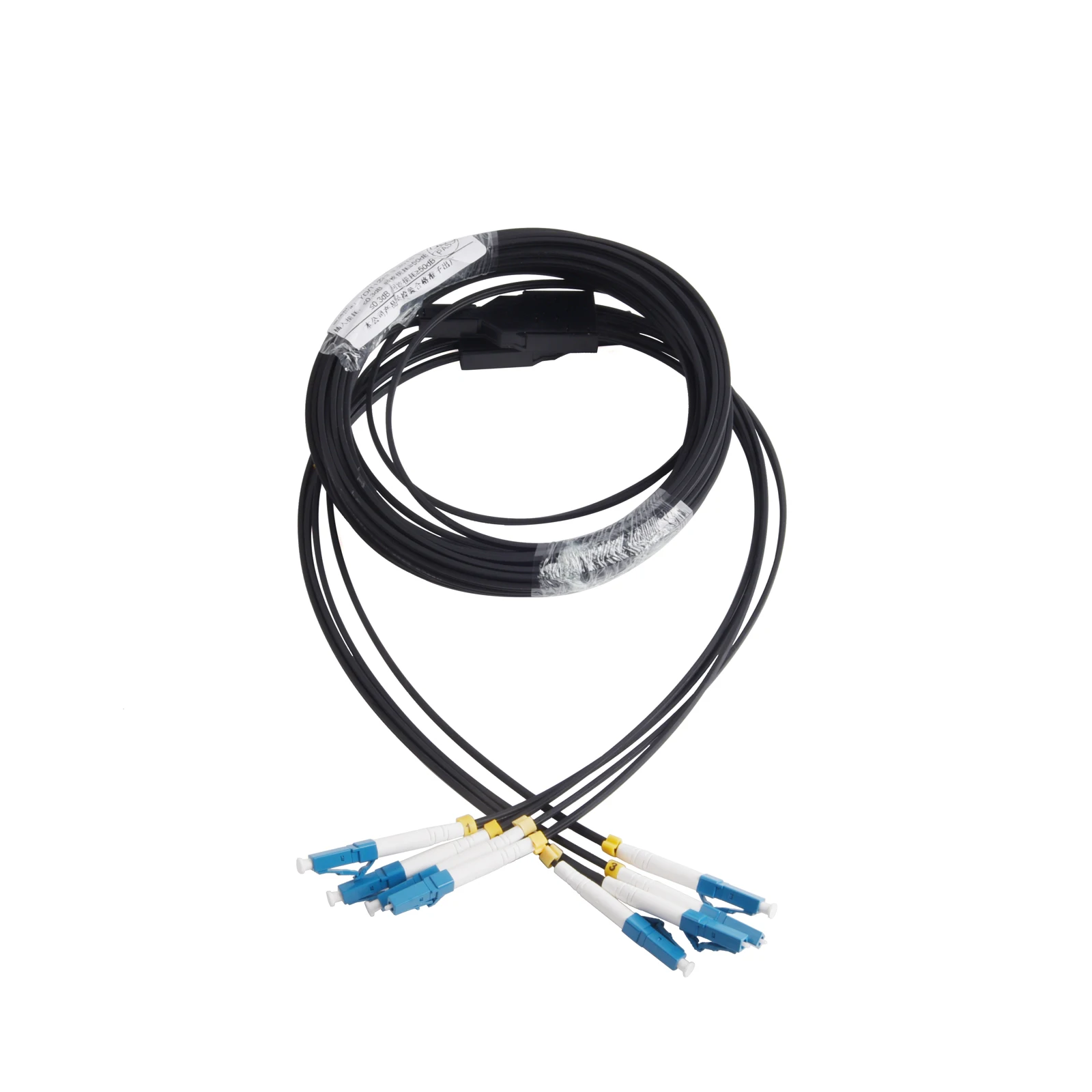 UPC 4 LC - 4 LC száloptikai vezeték Egymódú 4 magos beltéri hosszabbító optikai kábel konvertáló patch kábel 50M / 80M / 100M / 120M / 150M - 3