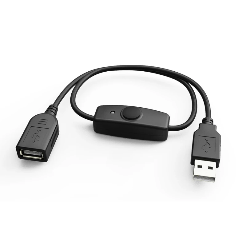 USB 2.0 hosszabbító kábel USB hosszabbító kábel ON OFF LED - 0