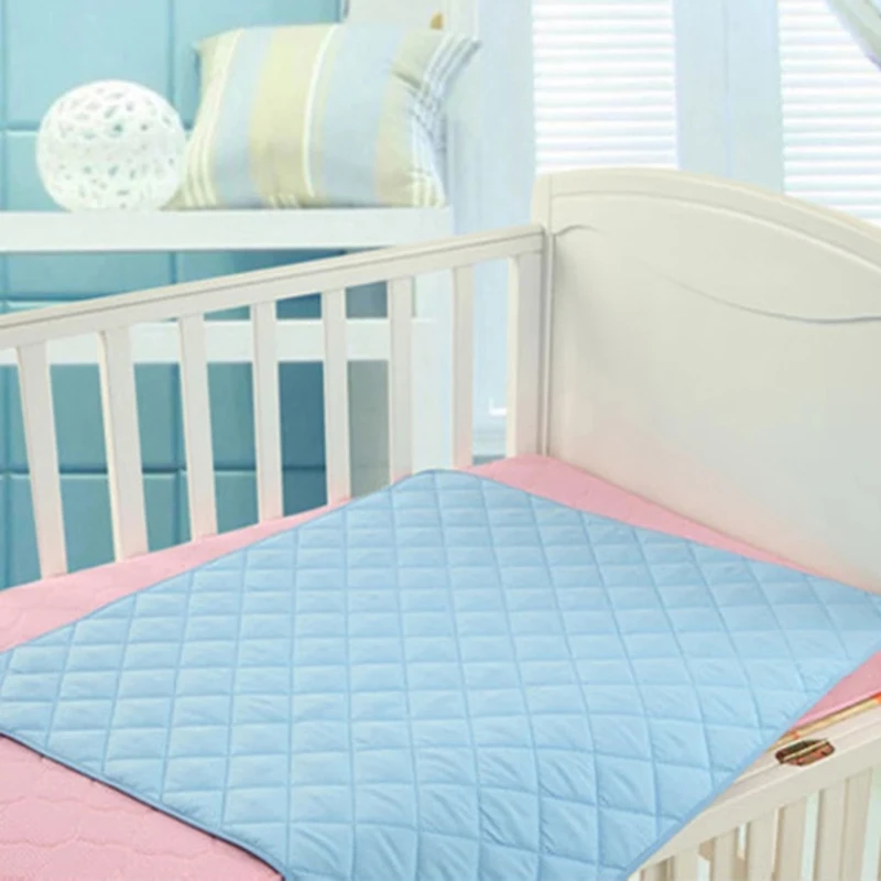 Vízálló baba pamut vizelet szőnyeg pelenka pelenka ágynemű pelenkázó betét Egészségügyi baba csecsemő kisgyermek pelenka bélés huzat - 3