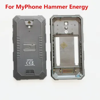 Eredeti új tok akkumulátor Kemény burkolat védő hátlap TF / SIM kártya gomb MyPhone Hammer Energy mobiltelefon