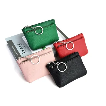 Új érme pénztárca női Új kis kártyatáska Koreai változat érmetáska Super Small Mini Soft Key táska Divat kis pénztárca