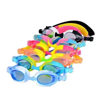 HD 3-14Y Anti-UV színes szilikon anyag Úszófelszerelés Búvár szemüveg Úszó szemüveg Gyerek medence szemüveg Gyermek úszószemüveg