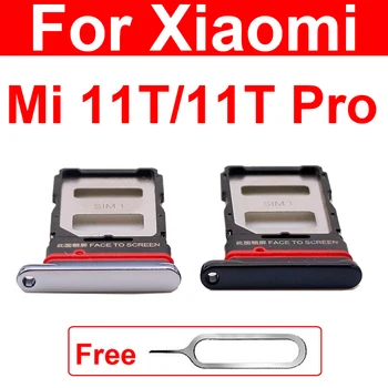  Sim kártyatálca nyílástartó Xiaomi Mi 11T Mi 11T Pro 21081111RG 2107113SG Micro SD olvasó Sim kártya adapter cserealkatrészek 