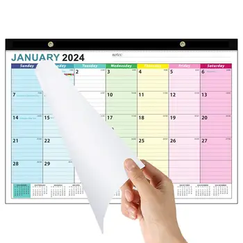 18 hónapos naptár 2024-2025 kétéves tervező asztali naptár 18 hónapos asztali falinaptár falinaptár emlékeztető pad íróasztaltervező