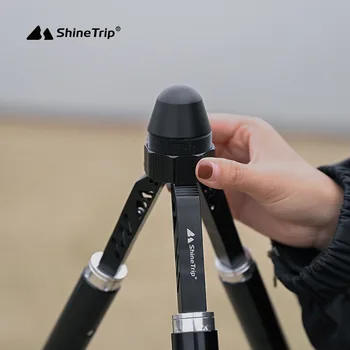 ShineTrip Sátortartó állványok Kültéri többfunkciós alumíniumötvözet állvány Kempinglámpa projektor konzol Sátor tartozékok