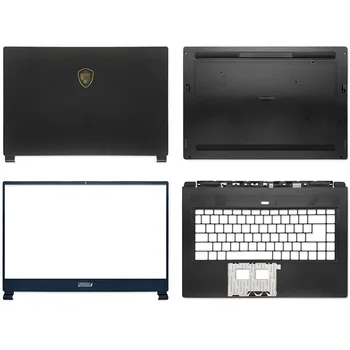 ÚJ MSI GS65 GS65VR MS-16Q1 MS-16Q2 MS-16Q3 MS-16Q4 Laptop LCD hátlap Elülső keret Zsanérok Csuklótámasz alsó tok Fekete