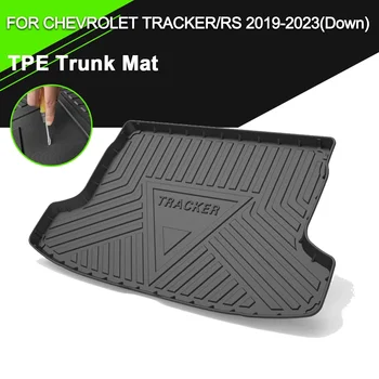 Trunk Mat TPE FOR CHEVROLET TRACKER/RS 2019-2023 (Down) autó vízálló csúszásmentes gumi rakománybélés tartozékok