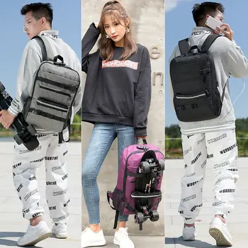 Férfi hátizsákok lopásgátló laptop hátizsák USB töltés tinédzser fiúk gördeszka táska vízálló iskolatáskák Mochilas utazótáska 가방