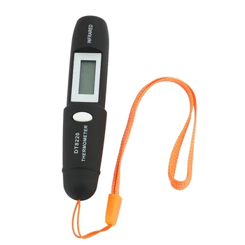 10X érintésmentes mini infravörös hőmérő IR hőmérsékletmérő digitális LCD kijelző infravörös hőmérő toll