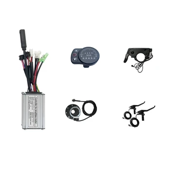 E-Bike szinuszhullámú kefe nélküli vezérlő 350W 17A +LED900S kijelző E-Bike fénykijelző