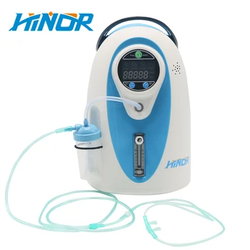 Hacenor Hot Sale oxigénkoncentrátor nagy képernyős riasztási funkcióval Oxigén orrkanül és porlasztó