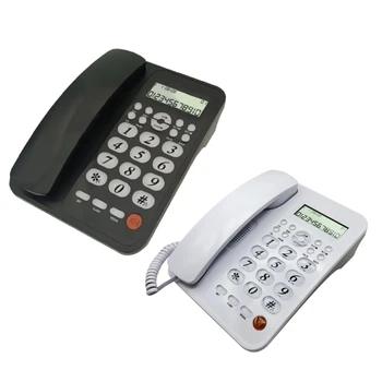 vezetékes telefon asztali Ház telefon Emegency telefon Idősek Nagy gomb Integrált telefon otthoni irodához