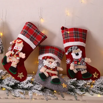 Karácsonyi cukorkák Tartós 40*24cm Könnyen hordozható ünnepi díszek Magasan értékelt karácsonyi ajándékok gyerekeknek Ajándékok Dekorációk