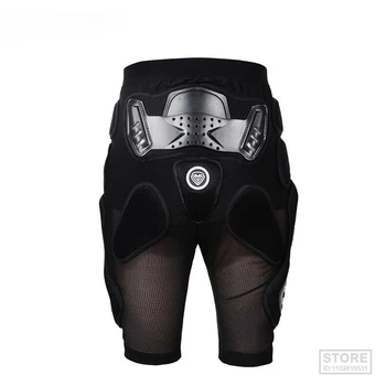 SULAITE Lélegző motocross térdvédő Motorkerékpár páncél rövidnadrág Korcsolyázás Extrém sport védőfelszerelés Csípőpárna nadrág