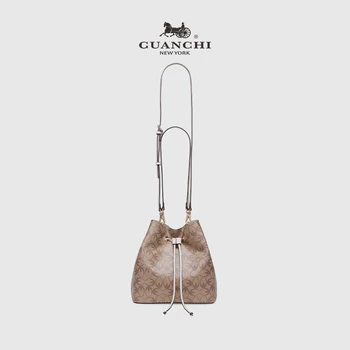 Az új, 2023-as nyomtatott Aslant Ladies Fashion Handbag Bucket Of England nagy kapacitású csomag egyvállas táska