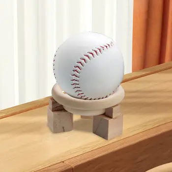 Baseball bemutató állvány Baseball tartók Fa szuvenír labdatartó