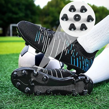12PCS Futballcipő csere tüskék Futballcipő szegecsek Tüskék 5 mm-es menetes futballcipőhöz Cipő pályacipők talp körmök hiányzik
