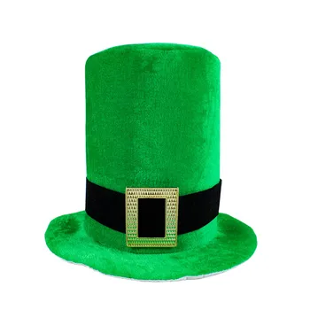 Rave Party Persoanlity Green Show Top Hat