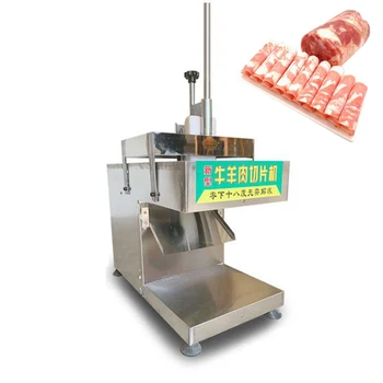  Elektromos húsvágó gép Automatikus marhahús birkatekercs szeletelő gép Multifunkcionális elektromos hússzeletelő konyhai eszközök