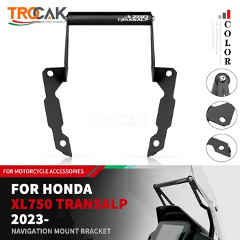 Honda XL750 XL 750 Transalp 2023 motorkerékpár tartozékokhoz GPS okostelefon navigációs tartó konzol adapter tartó