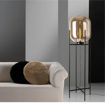 Modern északi állólámpa divat Egyszerű kreatív LED dekoráció Home Nappali hálószoba állófény