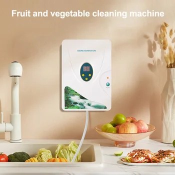 Gyümölcs- és zöldségtisztító gép, multifunkcionális háztartási konyha, zöldségmosó gép, ózongenerátor, légtisztító