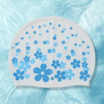Egyszerű medence kalap Színes úszó kalap vízálló sport medence medence kalapfürdő