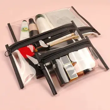 Lányoknak vízálló ceruzatartó Utazótáska piperecikkek Szervező Koreai tároló táska Sminktáska Női kozmetikai táska