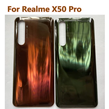 6.44 ''Új a Realme X50 Pro 5G akkumulátorfedélhez Hátsó ajtóház üvegtok a Realme X50 Pro lejátszó hátlapjának cseréjéhez