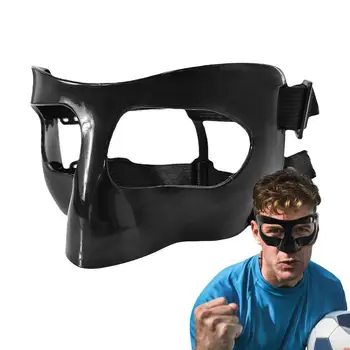  kosárlabda maszk rugalmas heveder védő arcvédő arcmaszk futball orrvédő pajzs maszk ütközésgátló felszereléshez