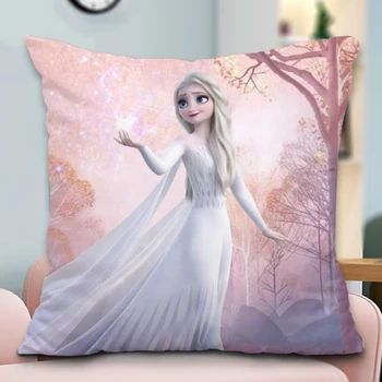 Disney Elsa Anna Fagyasztott hercegnő párnahuzatRajzfilm párna Repülőgép párnahuzat Fiú lány születésnapi karácsonyi ajándék 40x40cm 45x45cm
