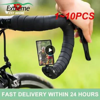 1 ~ 10DBS BIKING Kormány Visszapillantó tükör 360 Rugalmas kerékpározás Konvex hátsó látó reflektor Kerékpár kiegészítők MTB, Road