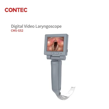 CONTEC GS2 digitális videó újrafelhasználható laryngoszkóp biztonság gyors Machin színes képernyő nagyfelbontású kórházi klinika