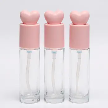 1PC 30ml PVC hordozható parfümös üveg üres spray porlasztó utazás kis minta alpalack szivárgásmentes kozmetikai tartály