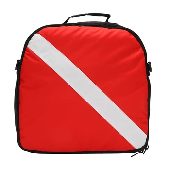 Hordozható tartós nylon merülés zászló búvárkodás védő szabályozó táska cipzáras fogantyúval