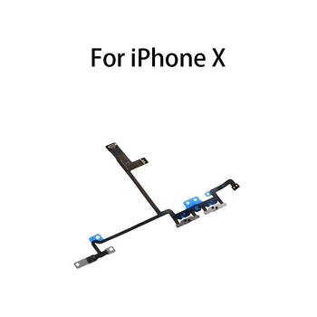  hangerőgomb hajlítható kábel konzolokkal iPhone X-hez