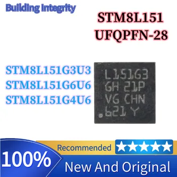 STM8L151G6U6 STM8L151G4U6 STM8L151G3U3 STM8 STM8L STM8L151 UFQFPN-28 16MHz mikrovezérlő csomag (MCU/MPU/SOC) IC chip