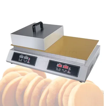Souffle Maker kereskedelmi dupla tányérok bolyhos japán souffle palacsinta gép 2600W snack berendezések