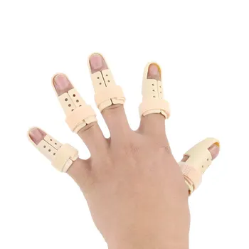 1/5Pcs ujjsín támogatás ízületi ízületi gyulladás korrektor pedikűr ujjmerevítő védő egyenesítő sín testtartás korrekció