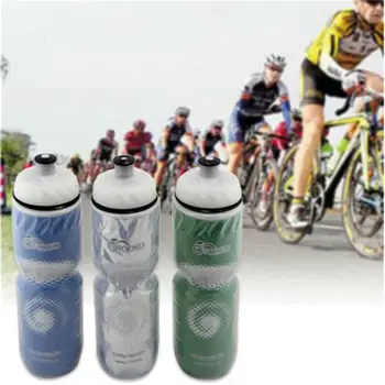 750ML Tartós átlátszó BPA ingyenes kerékpáros felszerelés Ivóétkezde Sport Kupa Sportpalack Kerékpár vizes palackok