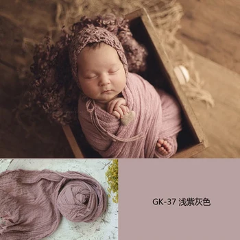 180cm Újszülött fotózás kellékek Wrap puha Mohair kötött baba takaró pólyázás Baba kiegészítők