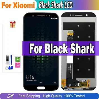 100% -ban tesztelt eredeti Xiaomi BlackShark 1 LCD képernyő Xiaomi Black Shark LCD Touch Assembly kijelző digitalizáló számára Kiváló minőségű