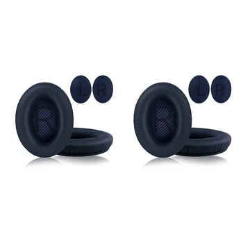 2 pár csere fülpárnák a csendes kényelem érdekében 35 (QC35) és Quietcomfort 35 II (QC35 II) fejhallgató (kék)