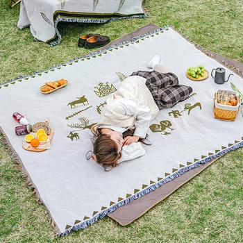 Naturehike multifunkcionális piknikszőnyeg Kültéri kempingszőnyeg Sátorszőnyeg Nedvességálló párna Piknik terítő szőnyeg