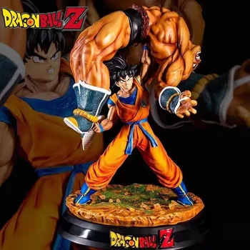 Új 43cm Dragon Ball nagy figura Goku emeli Nappa Gk Pvc akció figura gyűjtemény szobor modell játékok gyerekek Halloween ajándék dekoráció